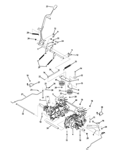 Part Location Diagram of 954-04250 MTD V-Belt
